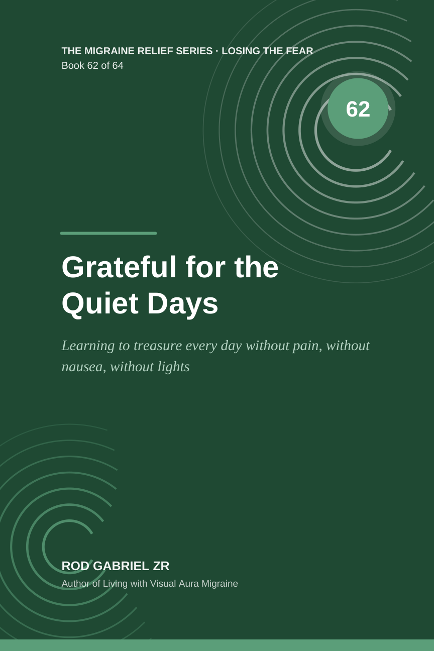 Cover of Grateful for the Quiet Days
