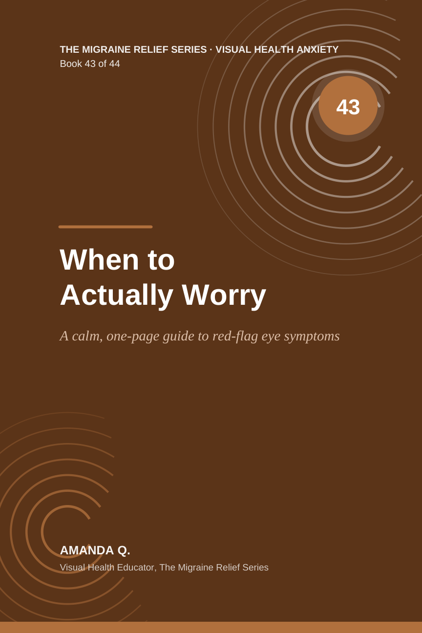 Cover of When to Actually Worry